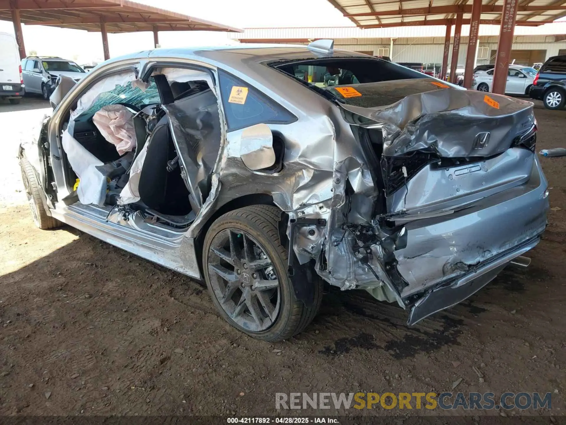 3 Photograph of a damaged car 2HGFE2F59SH580567 HONDA CIVIC 2025