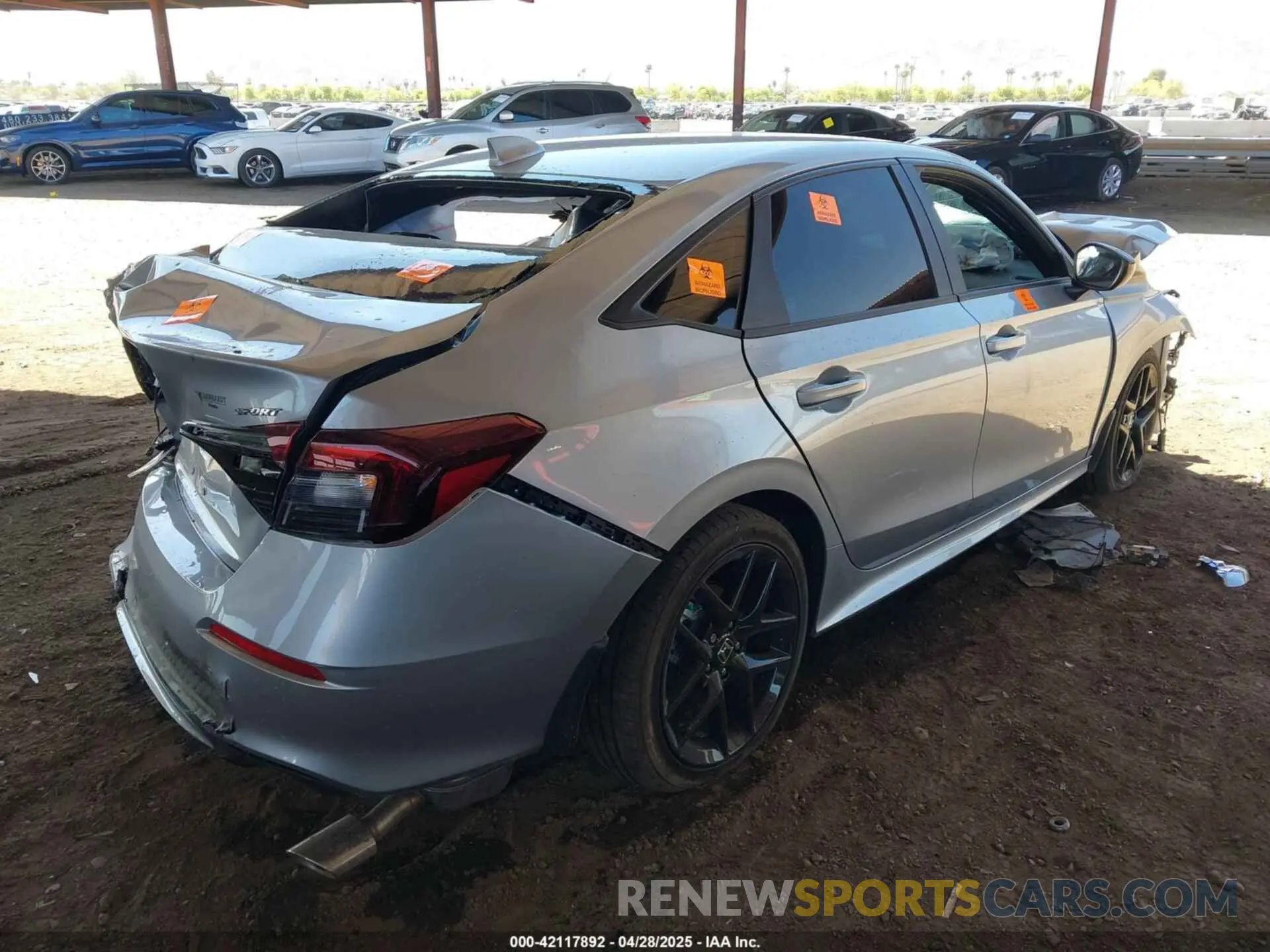 4 Photograph of a damaged car 2HGFE2F59SH580567 HONDA CIVIC 2025