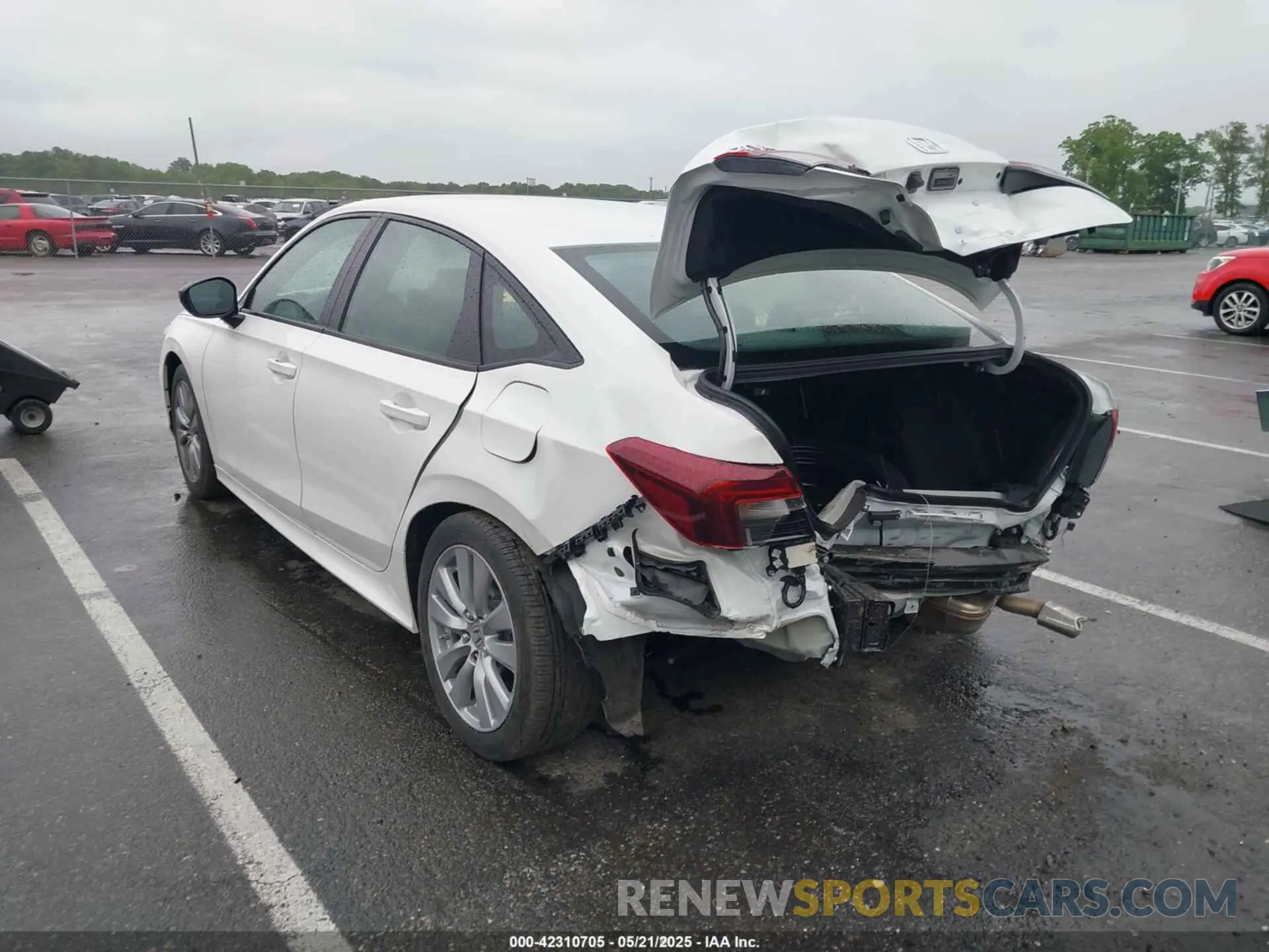 3 Photograph of a damaged car 2HGFE2F59SH581279 HONDA CIVIC 2025