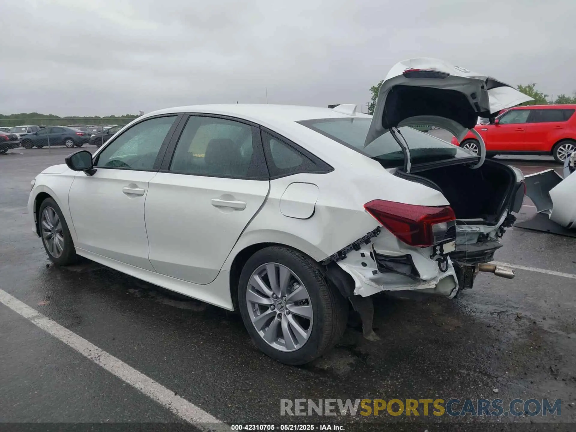 6 Photograph of a damaged car 2HGFE2F59SH581279 HONDA CIVIC 2025