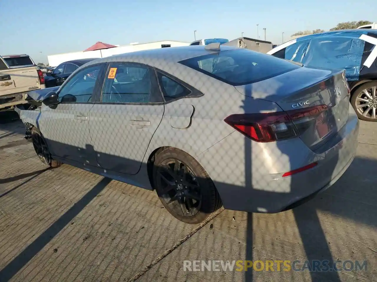 2 Photograph of a damaged car 2HGFE2F5XSH507935 HONDA CIVIC 2025