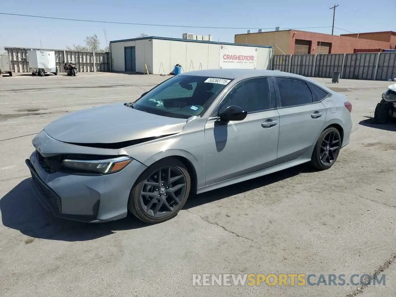 1 Photograph of a damaged car 2HGFE2F5XSH509264 HONDA CIVIC 2025