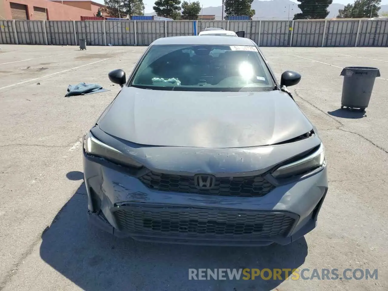5 Photograph of a damaged car 2HGFE2F5XSH509264 HONDA CIVIC 2025
