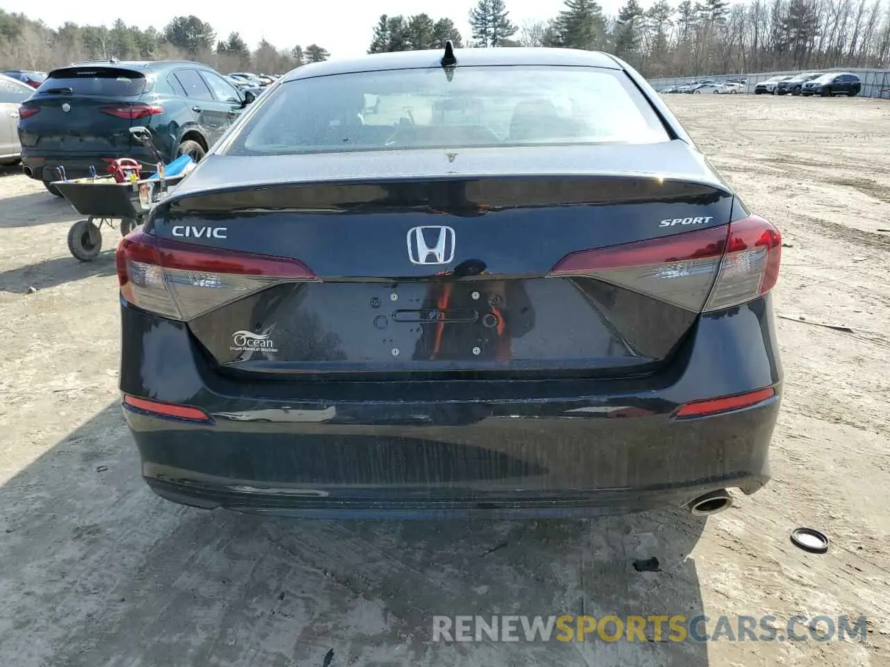 6 Photograph of a damaged car 2HGFE2F5XSH510270 HONDA CIVIC 2025