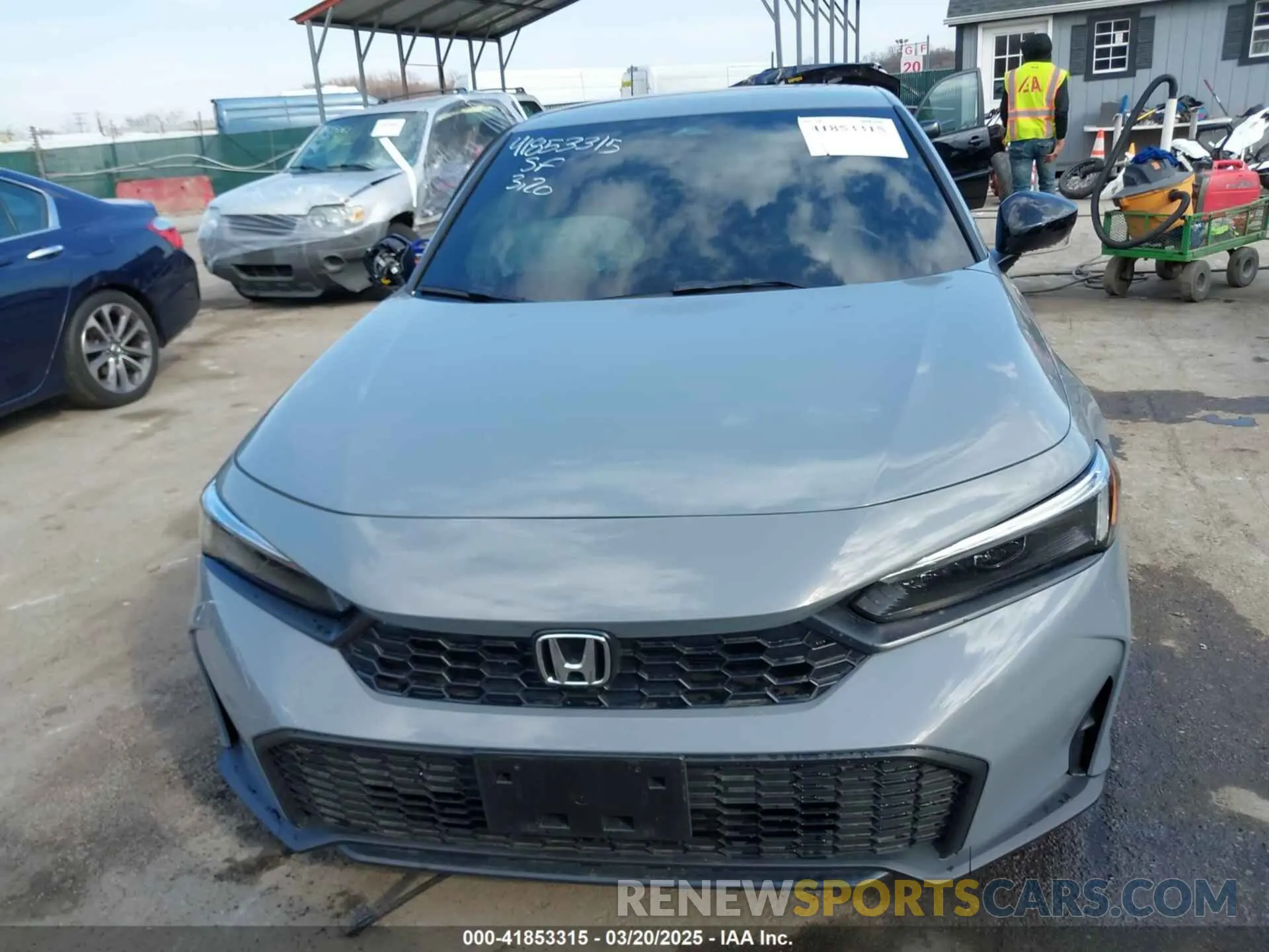 12 Photograph of a damaged car 2HGFE2F5XSH514366 HONDA CIVIC 2025