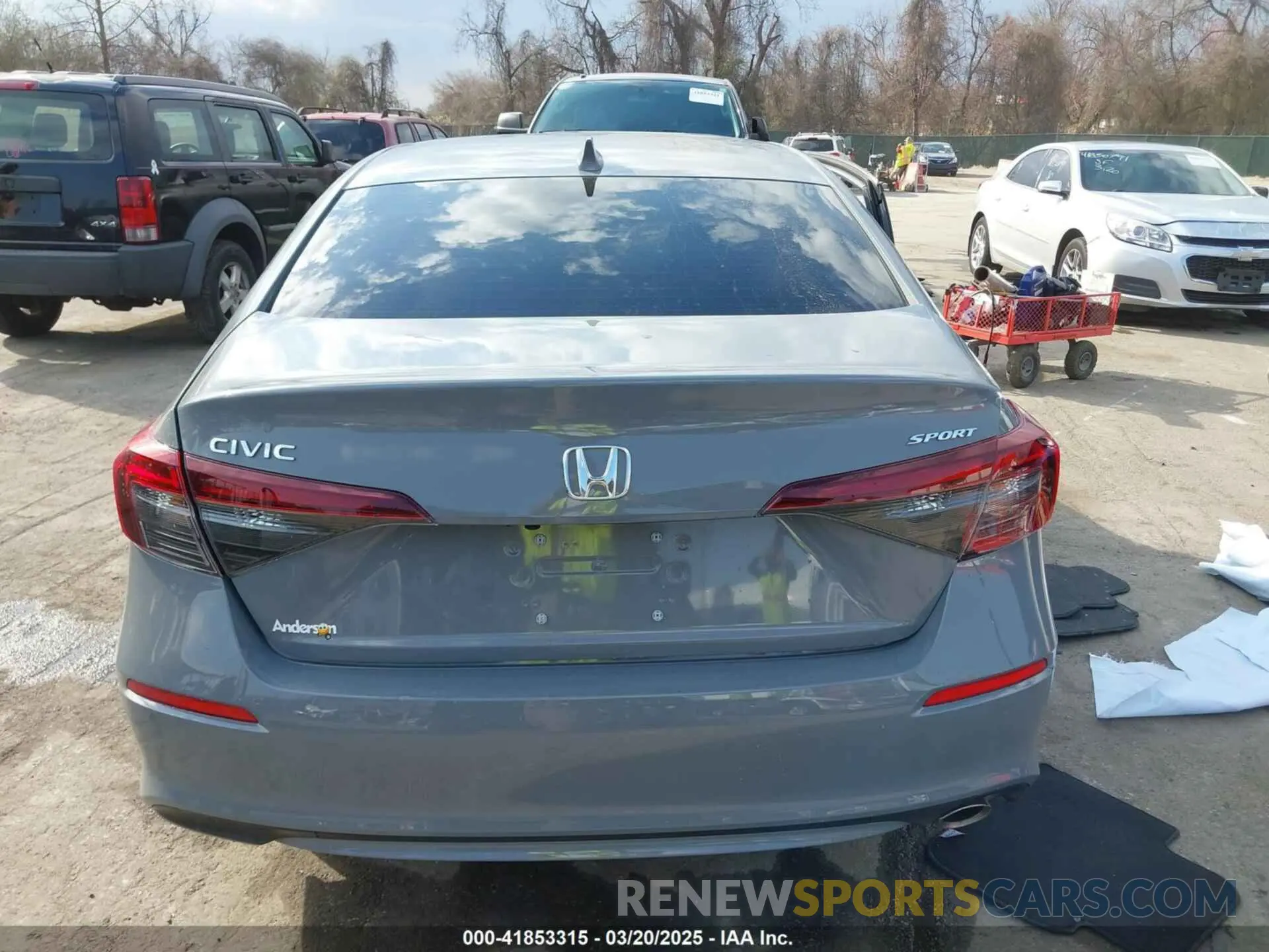 16 Photograph of a damaged car 2HGFE2F5XSH514366 HONDA CIVIC 2025