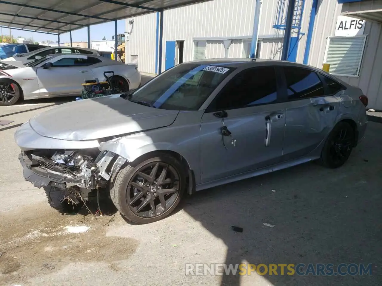 1 Photograph of a damaged car 2HGFE2F5XSH519003 HONDA CIVIC 2025