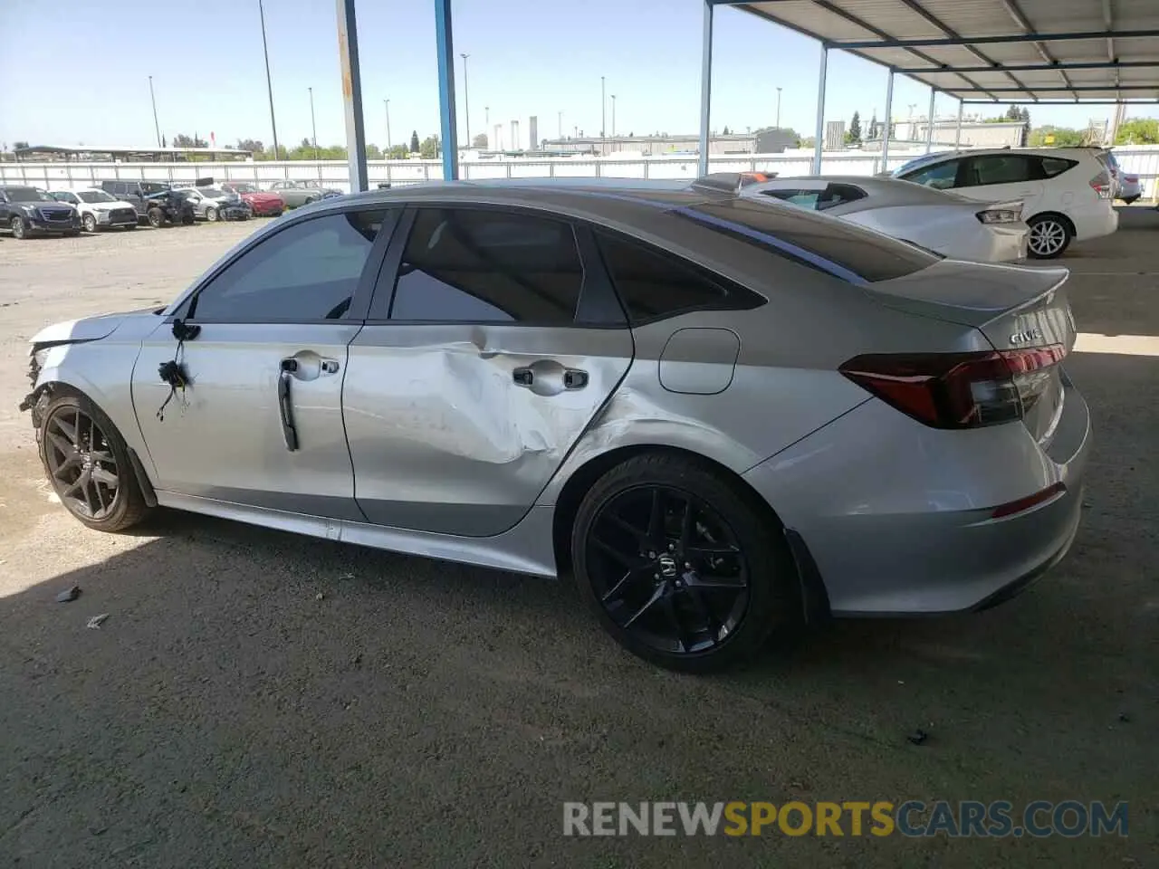 2 Photograph of a damaged car 2HGFE2F5XSH519003 HONDA CIVIC 2025