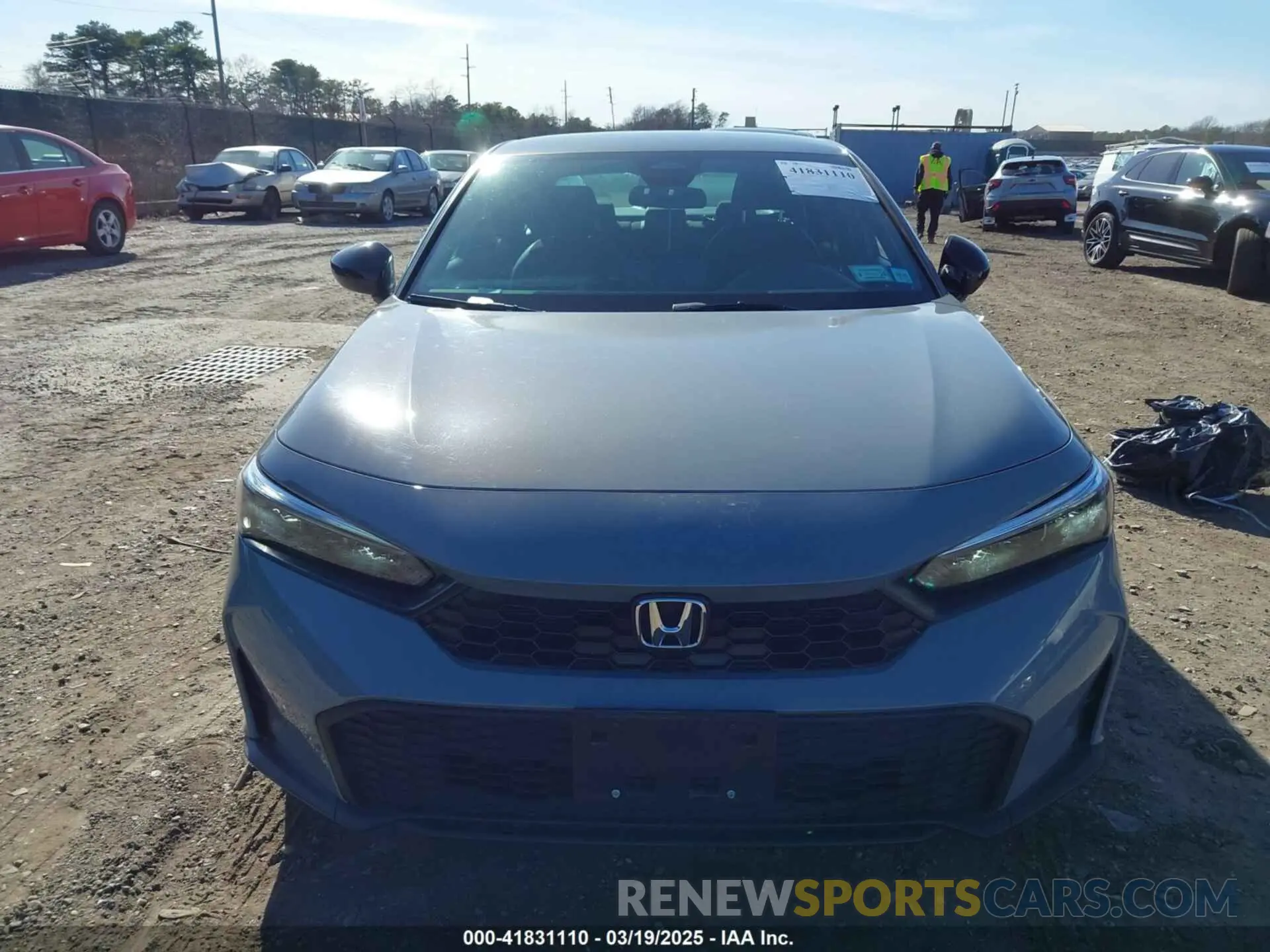 12 Photograph of a damaged car 2HGFE2F5XSH521799 HONDA CIVIC 2025