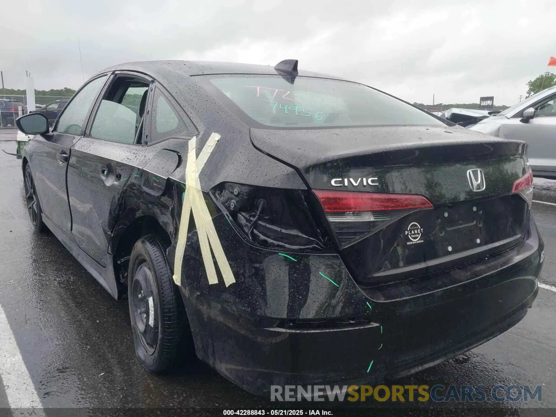 6 Photograph of a damaged car 2HGFE2F5XSH524329 HONDA CIVIC 2025