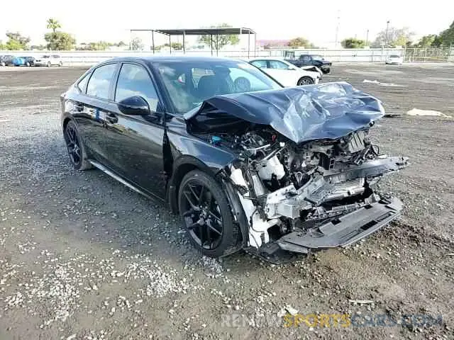 11 Photograph of a damaged car 2HGFE2F5XSH531510 HONDA CIVIC 2025