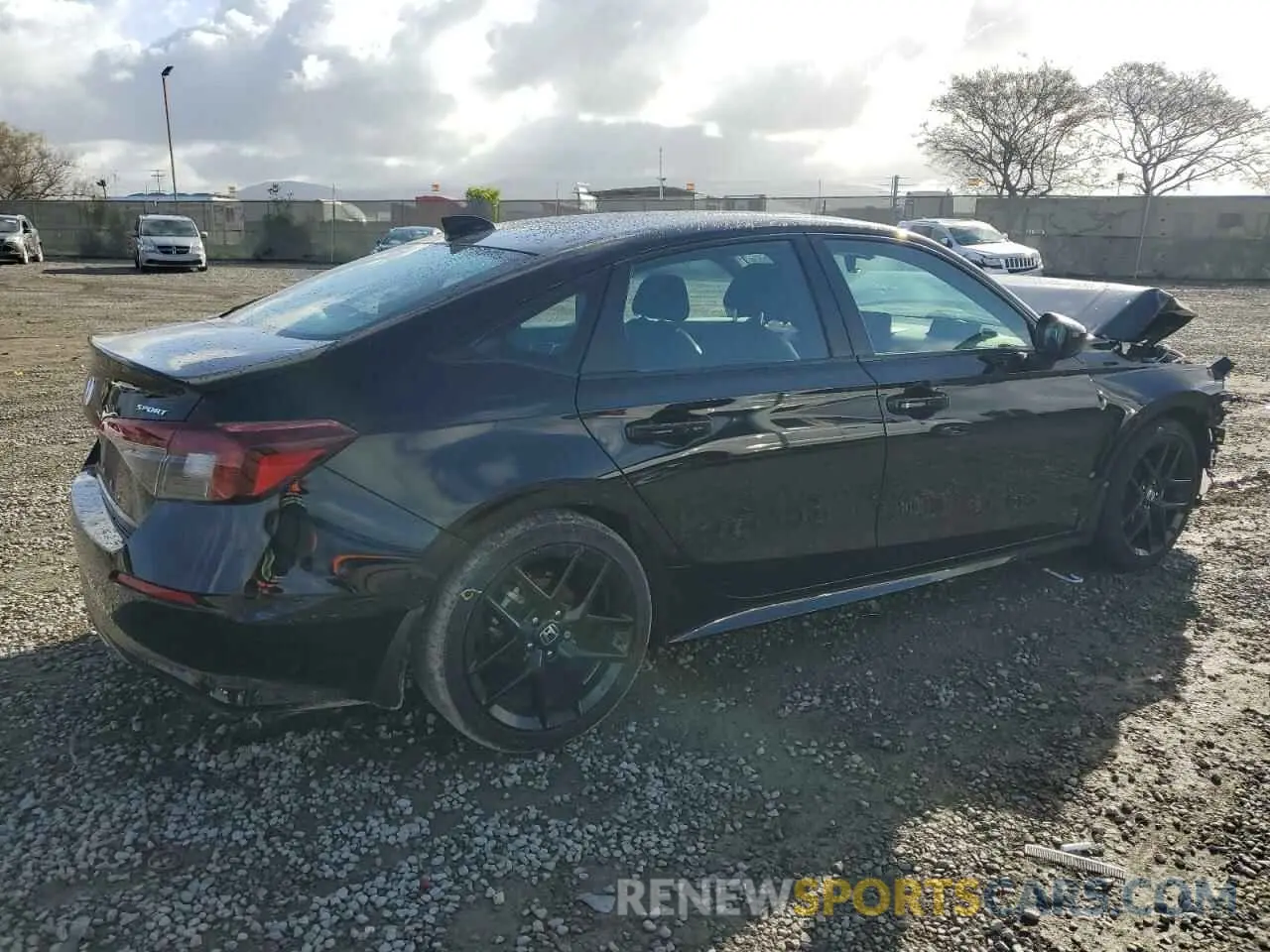 3 Photograph of a damaged car 2HGFE2F5XSH531510 HONDA CIVIC 2025