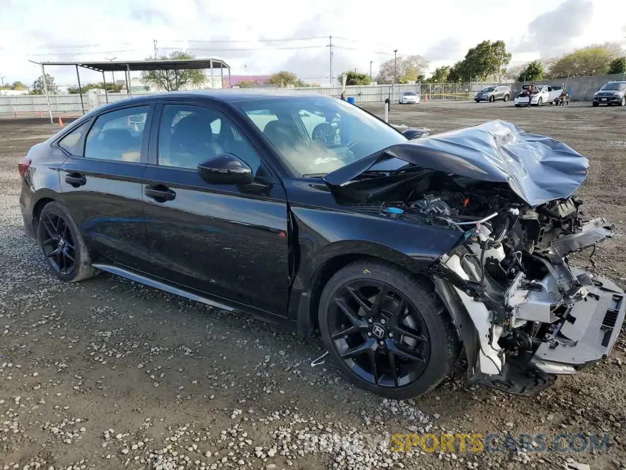 4 Photograph of a damaged car 2HGFE2F5XSH531510 HONDA CIVIC 2025