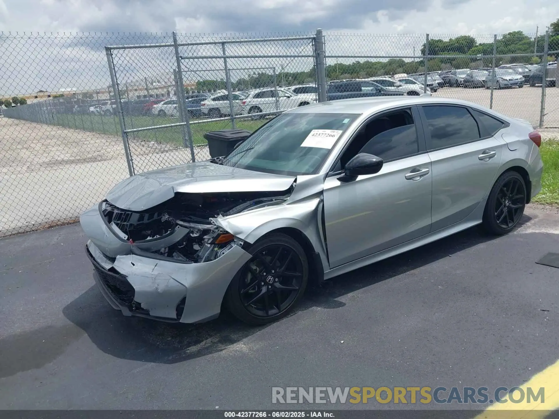 2 Photograph of a damaged car 2HGFE2F5XSH534505 HONDA CIVIC 2025