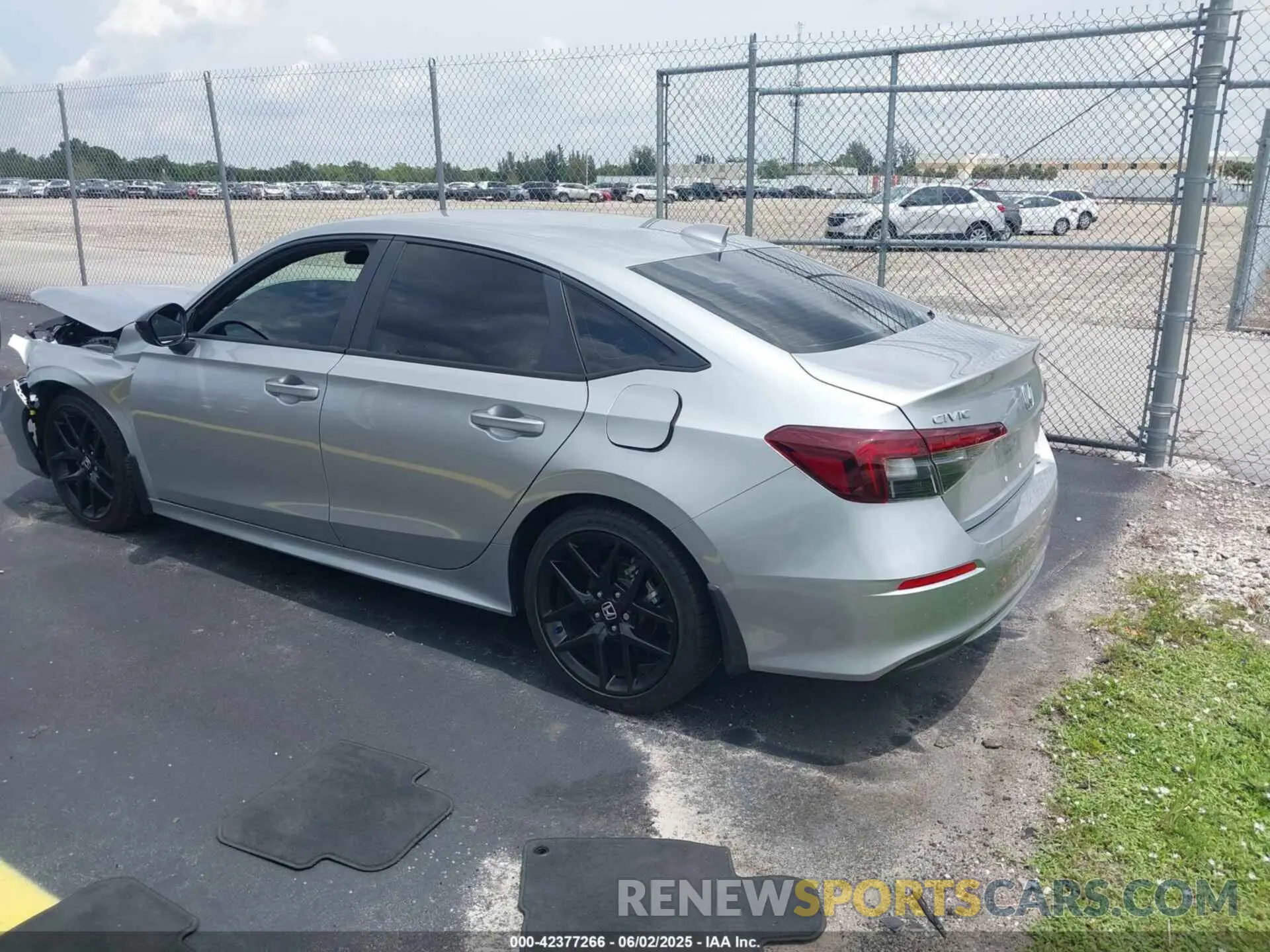 3 Photograph of a damaged car 2HGFE2F5XSH534505 HONDA CIVIC 2025