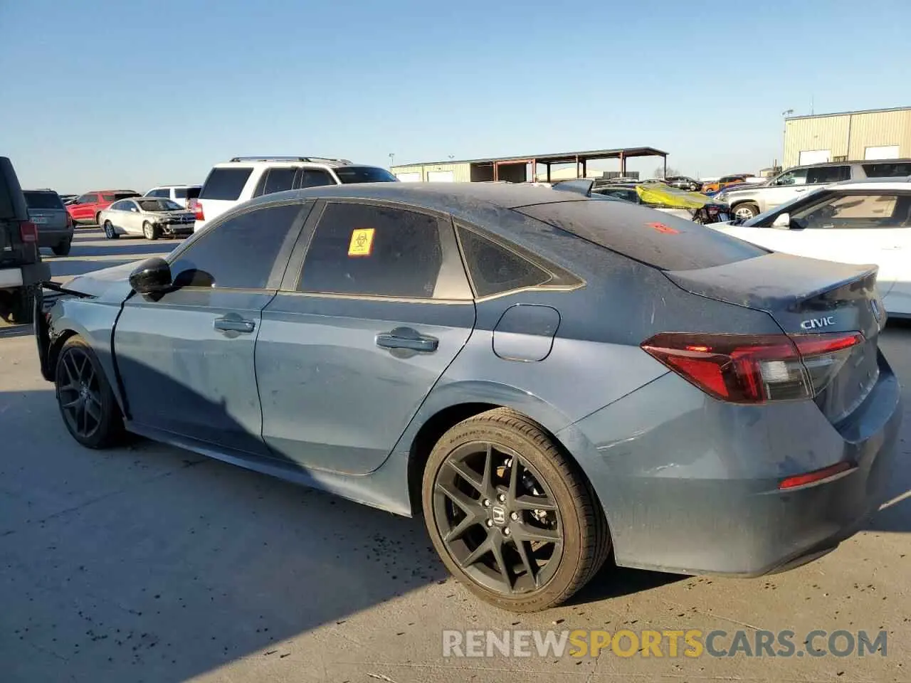 2 Photograph of a damaged car 2HGFE2F5XSH538683 HONDA CIVIC 2025