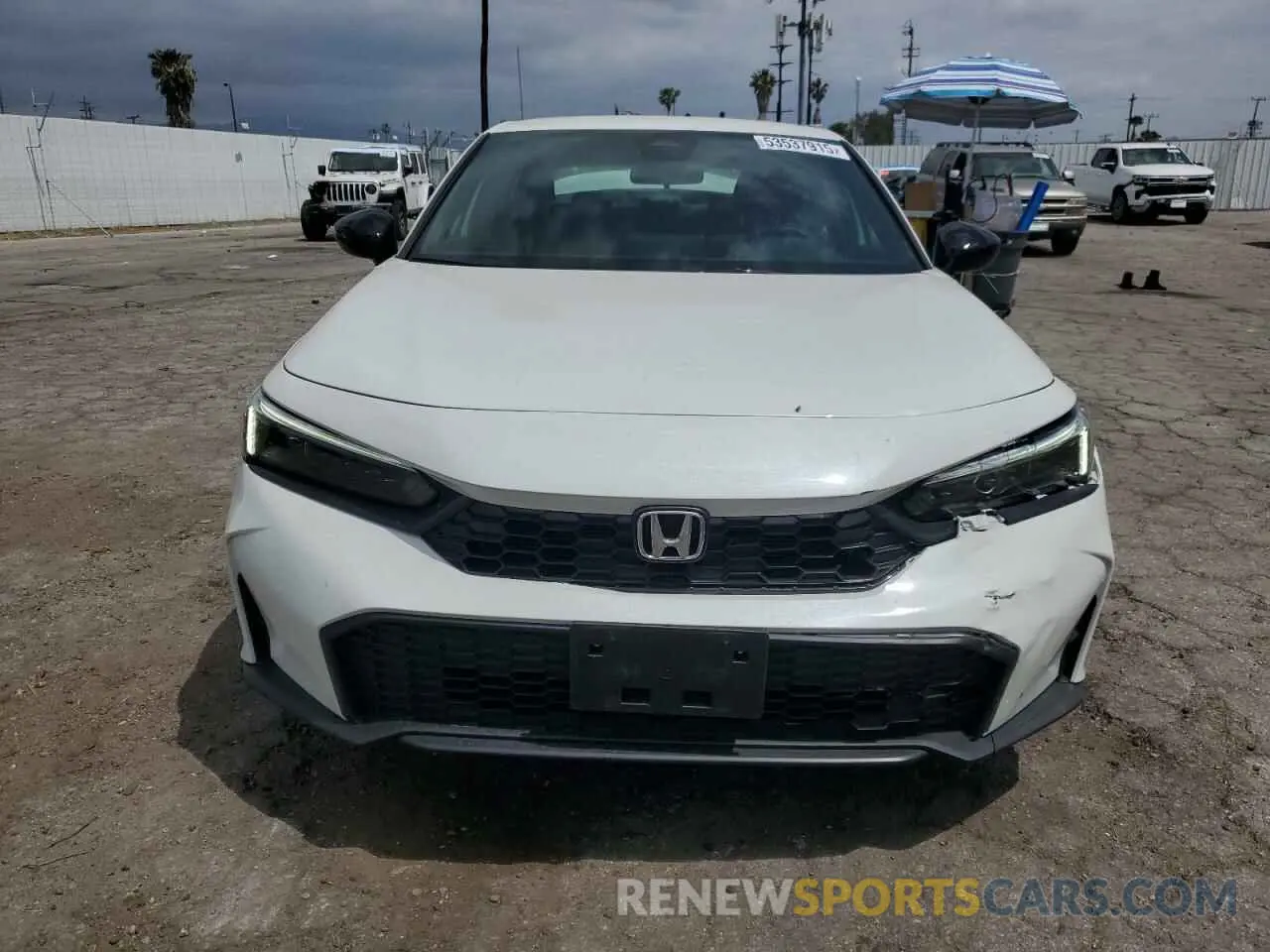 5 Photograph of a damaged car 2HGFE2F5XSH540451 HONDA CIVIC 2025