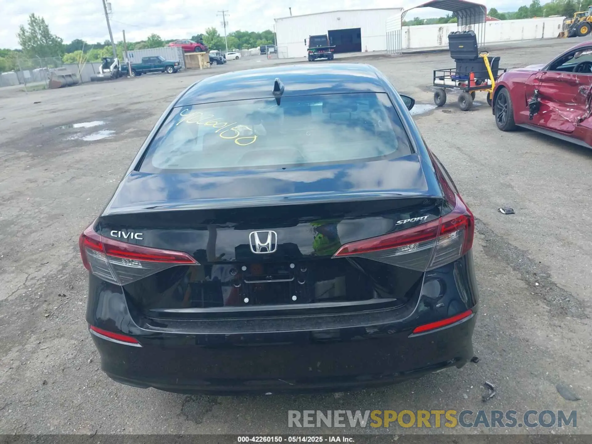 15 Photograph of a damaged car 2HGFE2F5XSH542314 HONDA CIVIC 2025