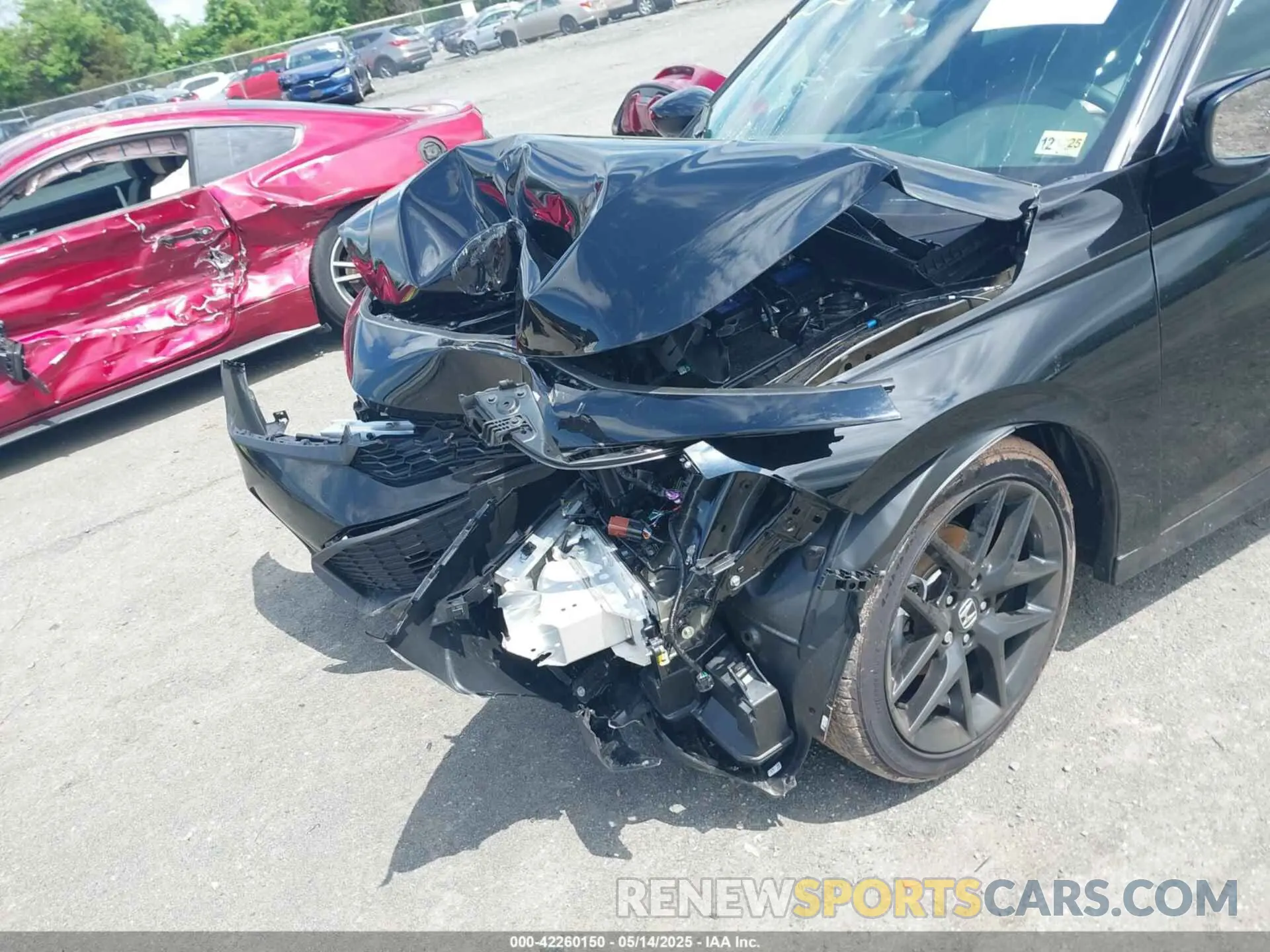 6 Photograph of a damaged car 2HGFE2F5XSH542314 HONDA CIVIC 2025