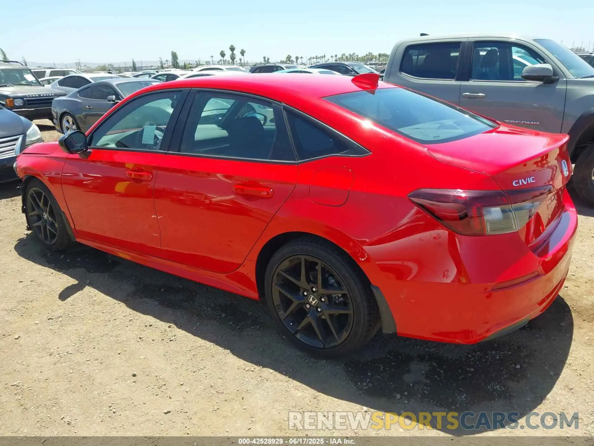 3 Photograph of a damaged car 2HGFE2F5XSH543561 HONDA CIVIC 2025