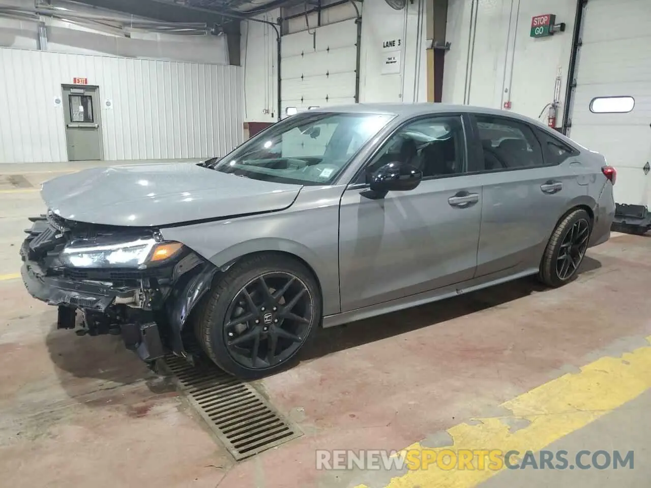 1 Photograph of a damaged car 2HGFE2F5XSH553703 HONDA CIVIC 2025