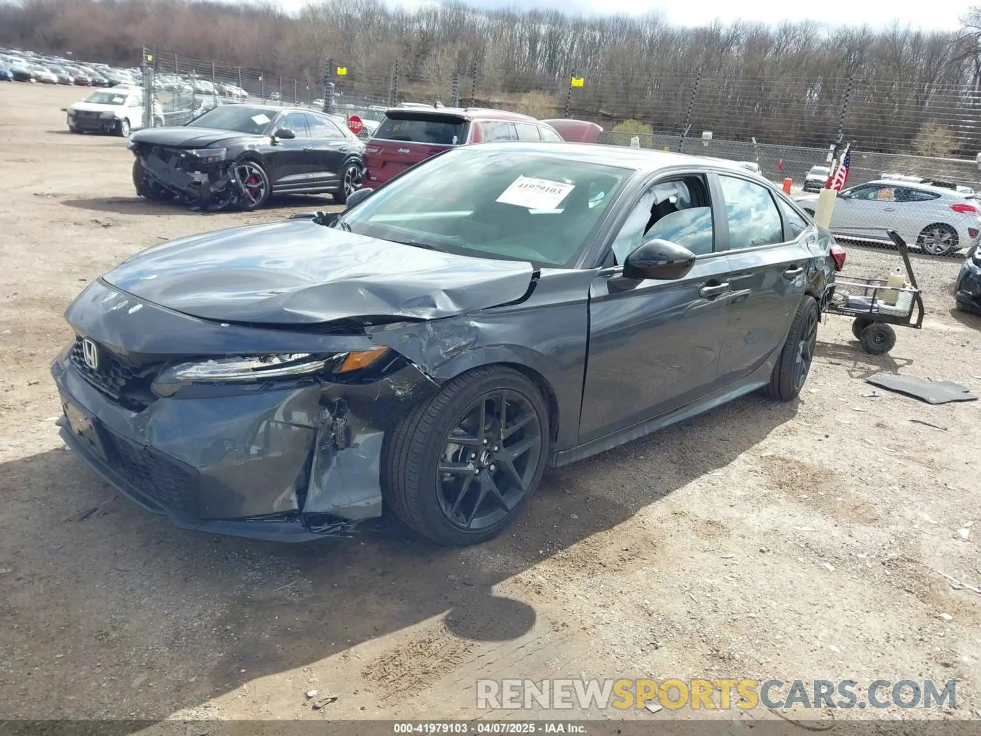 2 Photograph of a damaged car 2HGFE2F5XSH561073 HONDA CIVIC 2025