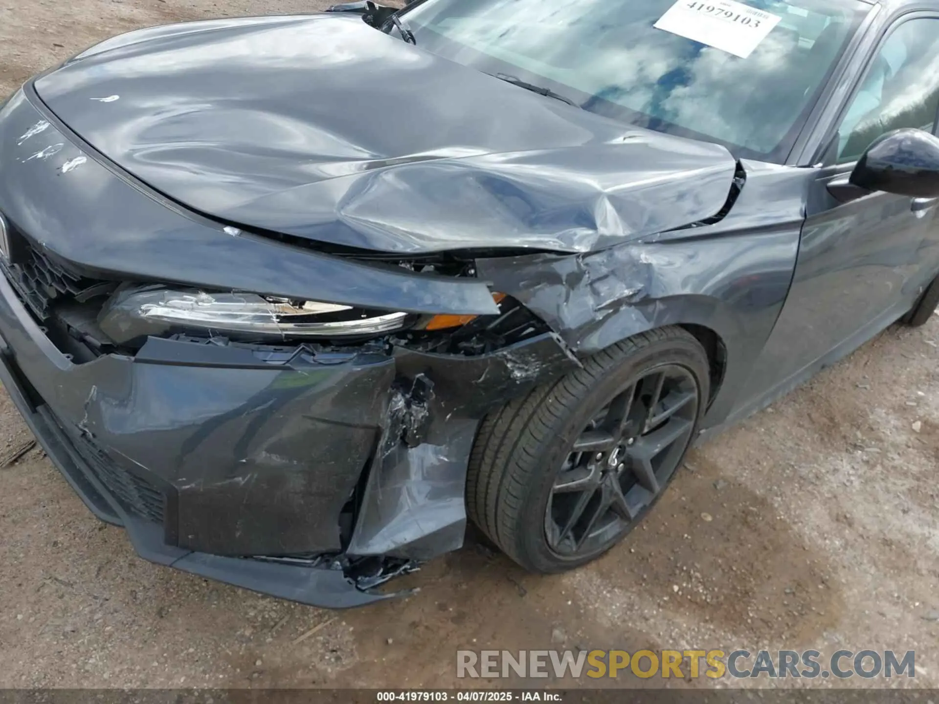 6 Photograph of a damaged car 2HGFE2F5XSH561073 HONDA CIVIC 2025