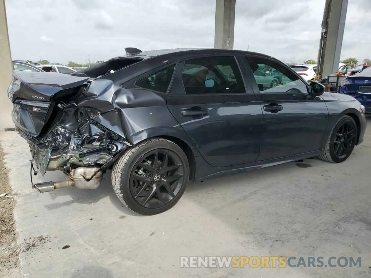 3 Photograph of a damaged car 2HGFE2F5XSH566967 HONDA CIVIC 2025