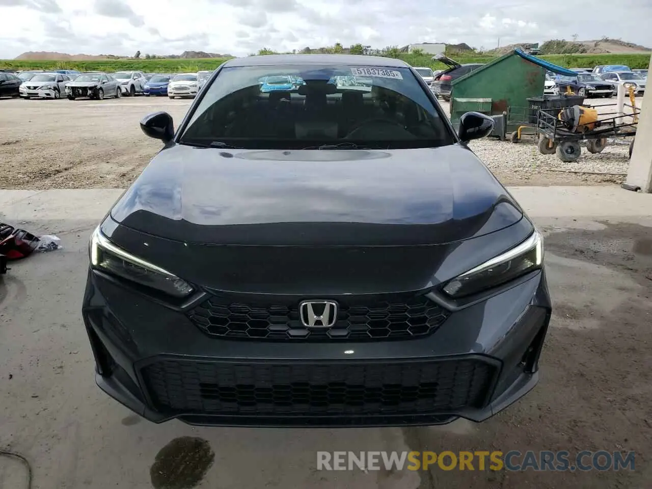 5 Photograph of a damaged car 2HGFE2F5XSH566967 HONDA CIVIC 2025