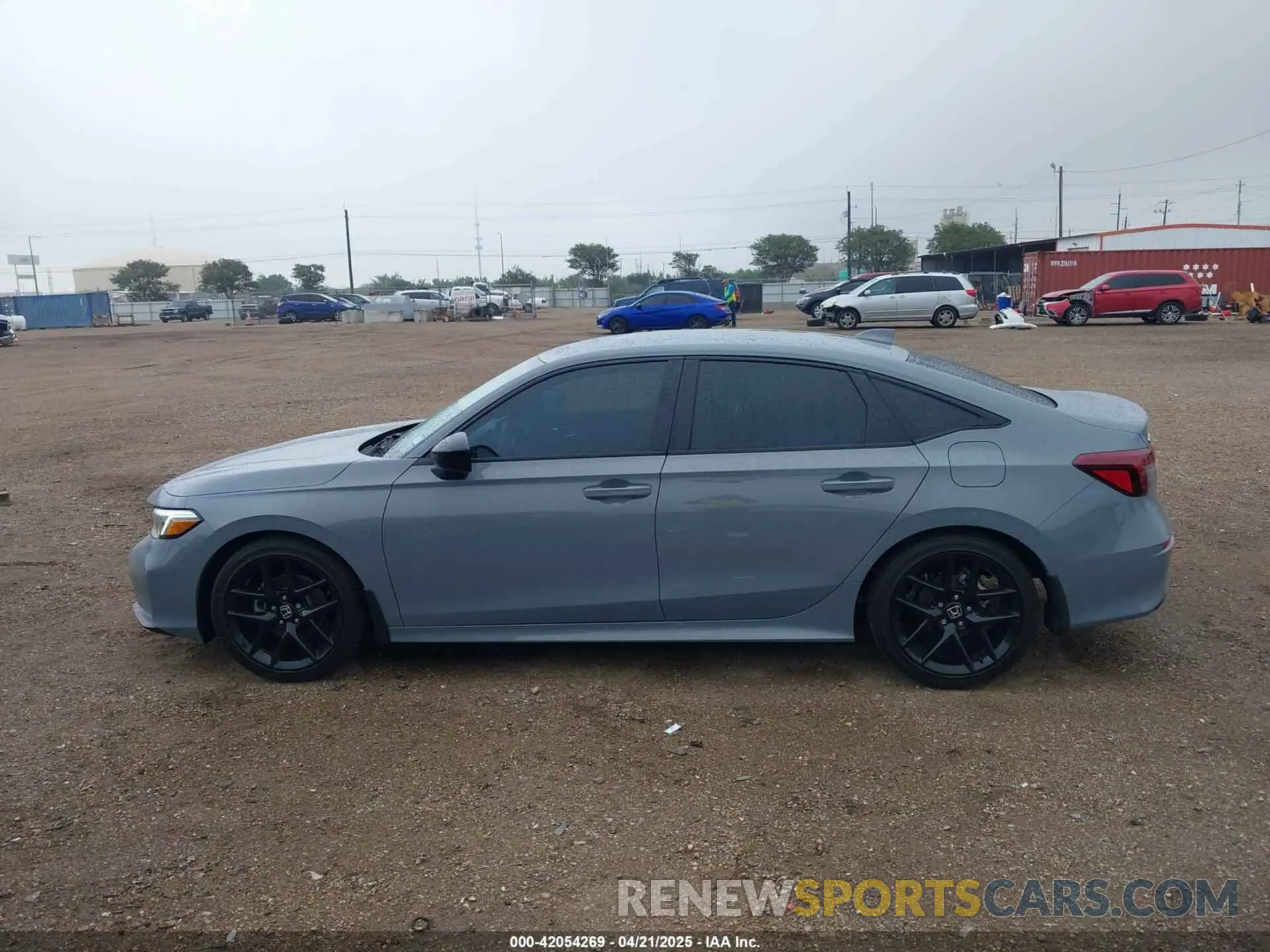 14 Photograph of a damaged car 2HGFE2F5XSH567147 HONDA CIVIC 2025