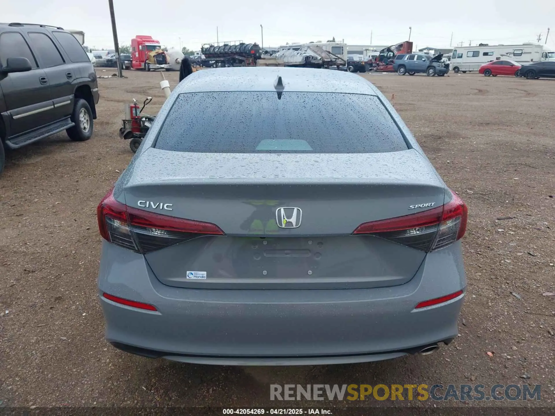 16 Photograph of a damaged car 2HGFE2F5XSH567147 HONDA CIVIC 2025