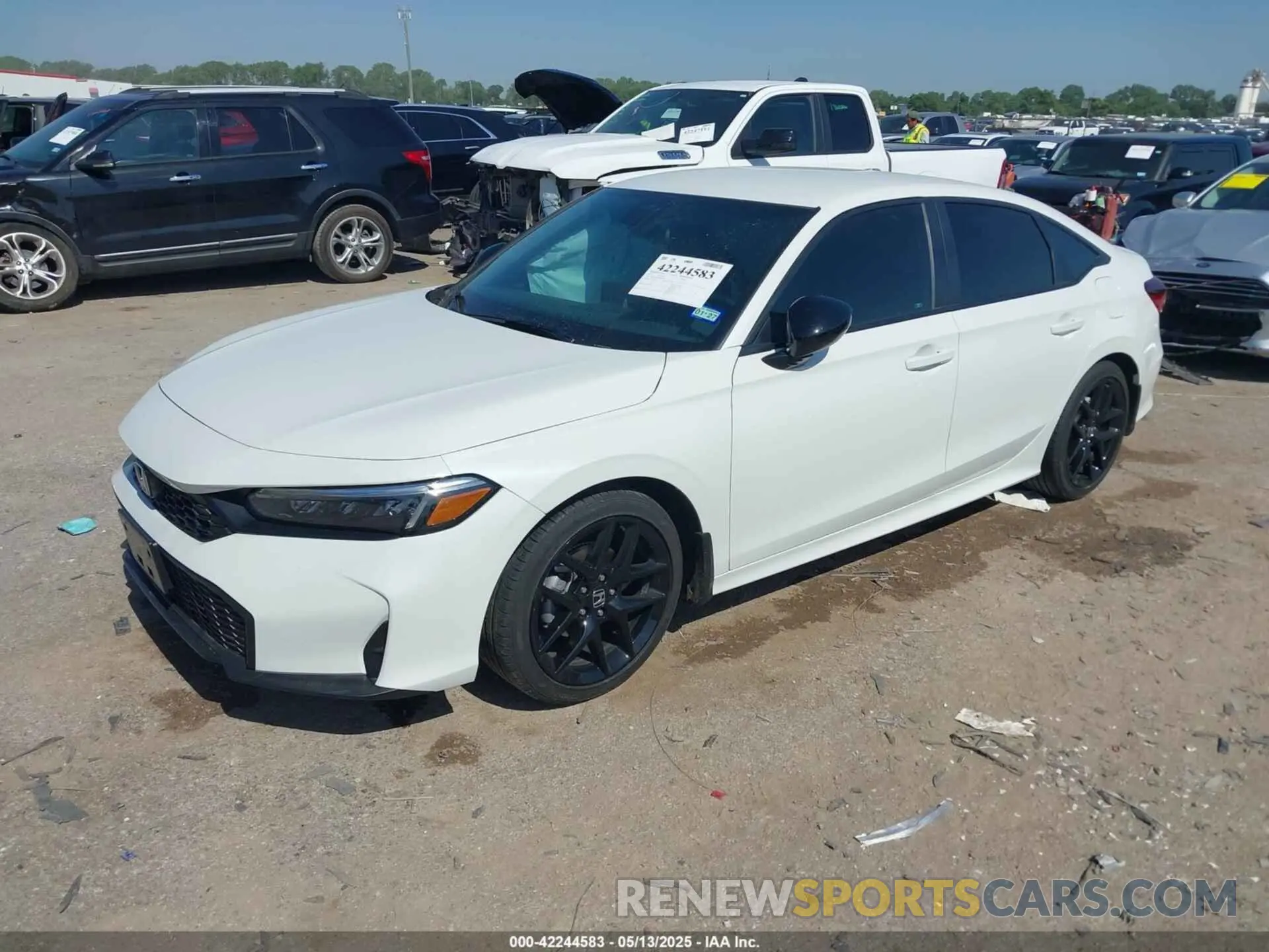 2 Photograph of a damaged car 2HGFE2F5XSH567309 HONDA CIVIC 2025