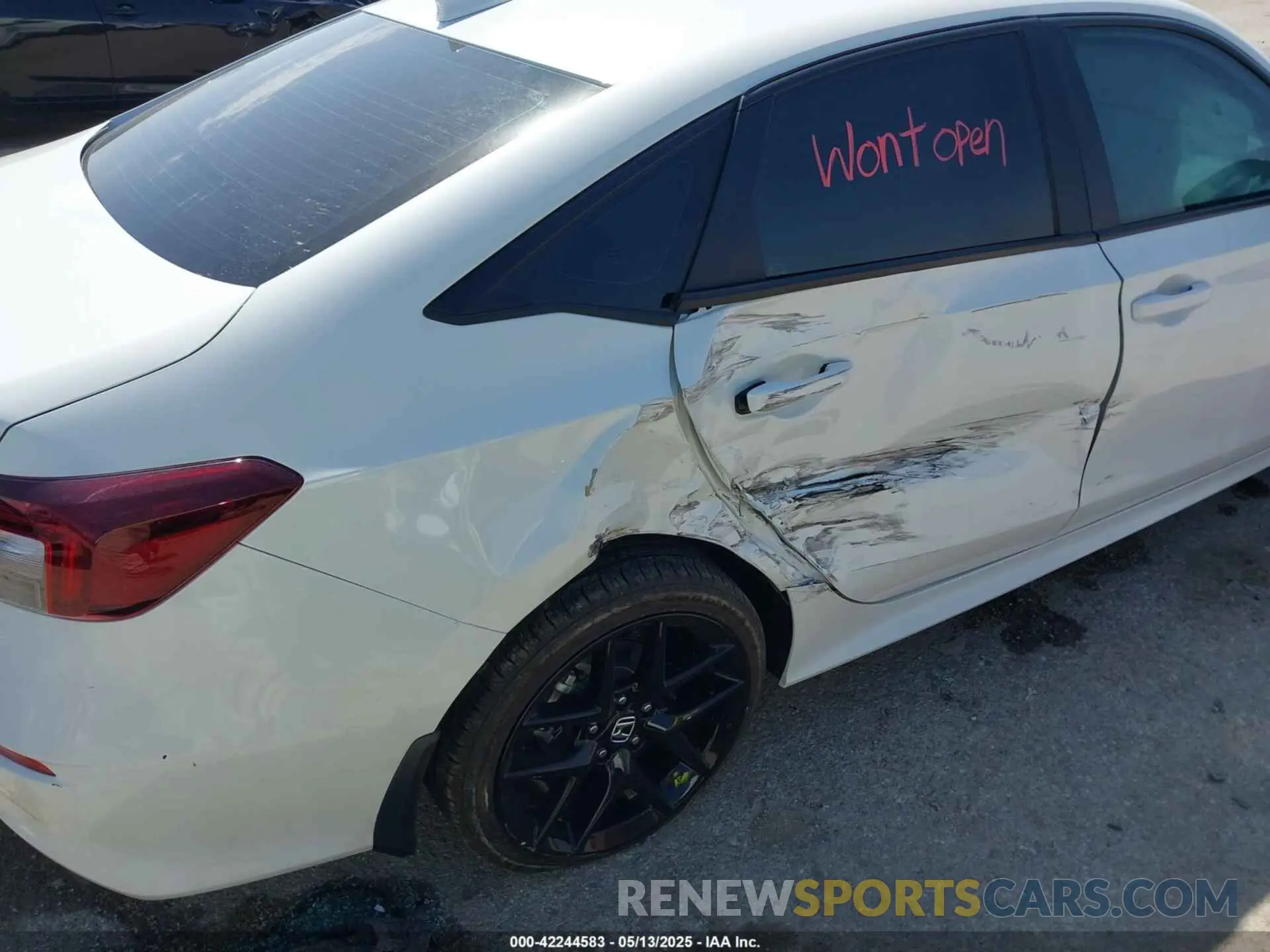 6 Photograph of a damaged car 2HGFE2F5XSH567309 HONDA CIVIC 2025