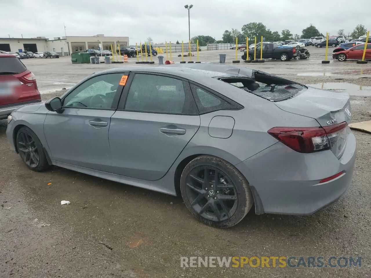 2 Photograph of a damaged car 2HGFE2F5XSH576561 HONDA CIVIC 2025