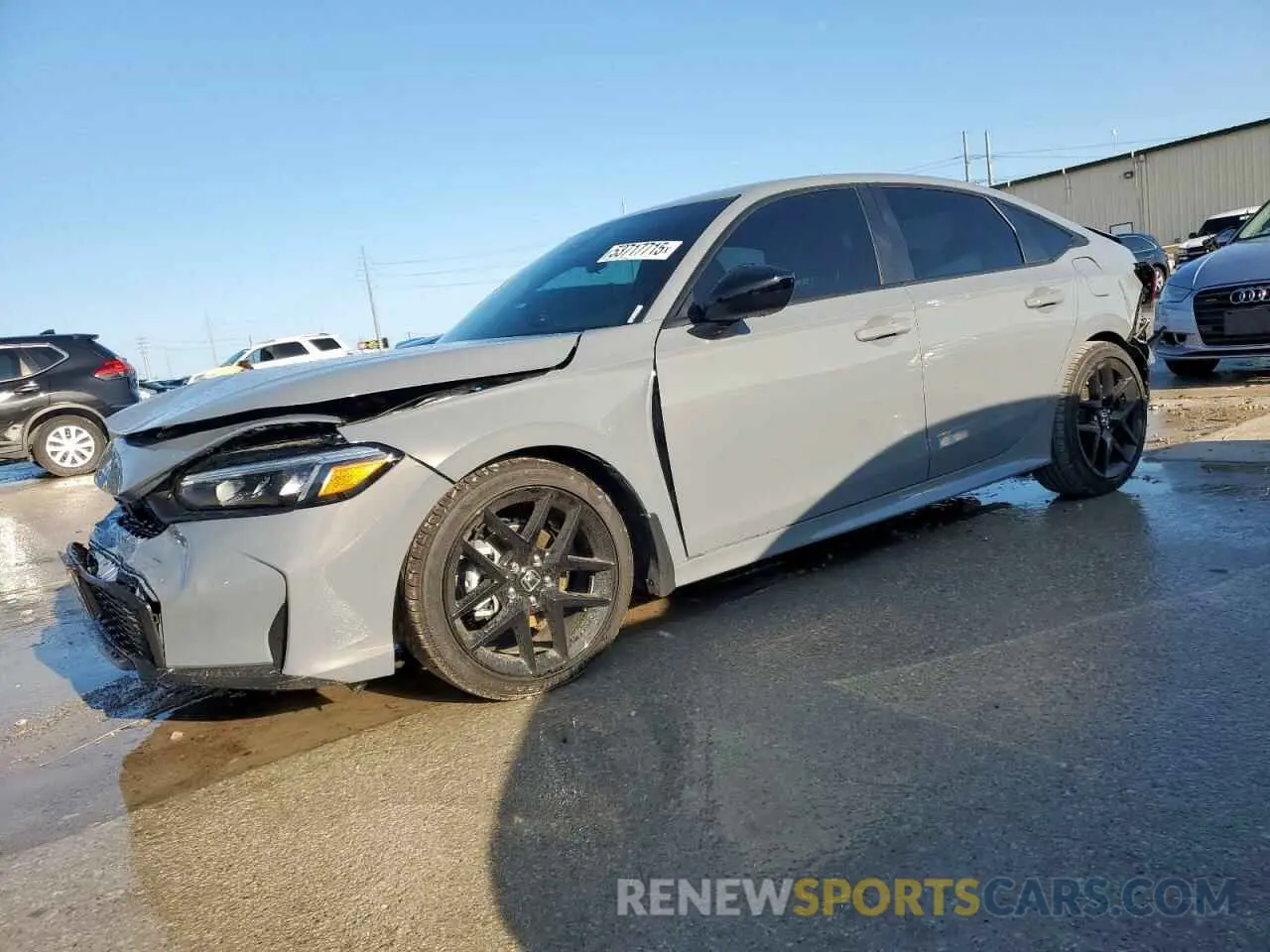 1 Photograph of a damaged car 2HGFE2F5XSH578584 HONDA CIVIC 2025