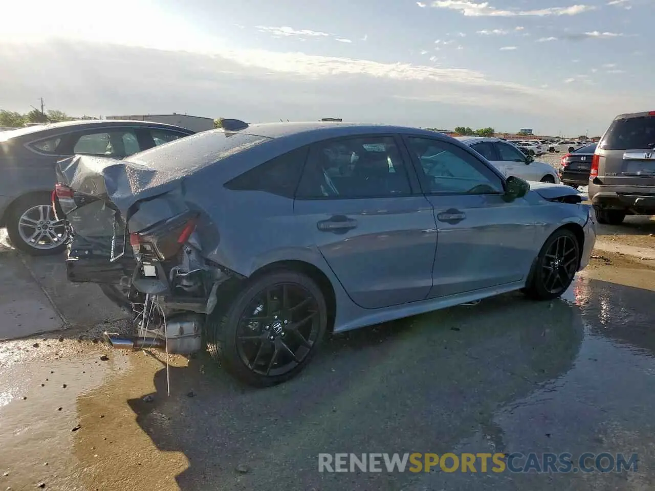 3 Photograph of a damaged car 2HGFE2F5XSH578584 HONDA CIVIC 2025