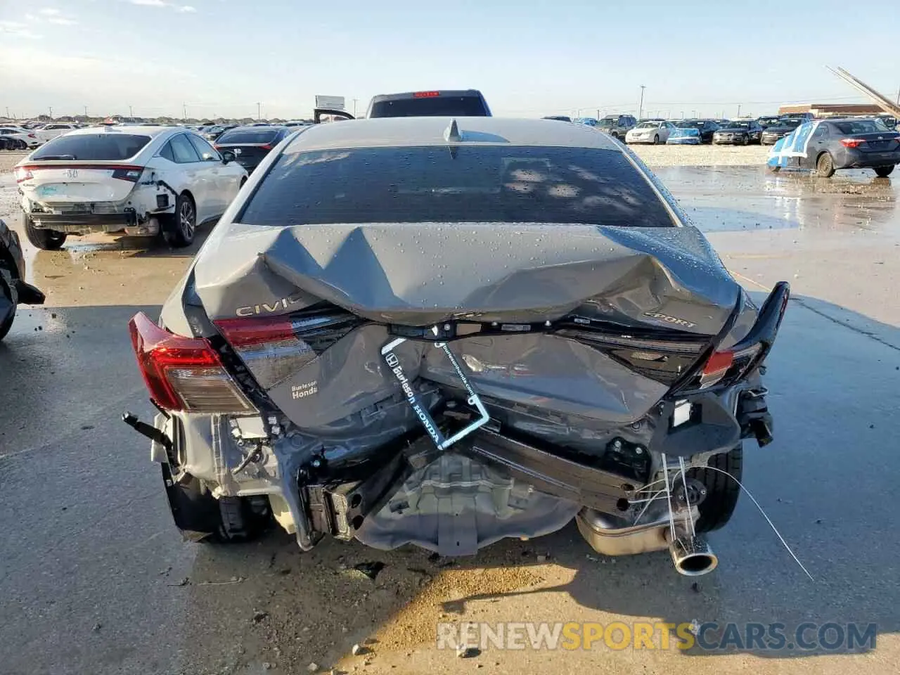 6 Photograph of a damaged car 2HGFE2F5XSH578584 HONDA CIVIC 2025