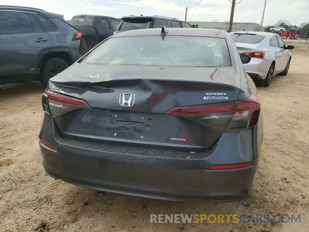 6 Photograph of a damaged car 2HGFE4F80SH311217 HONDA CIVIC 2025