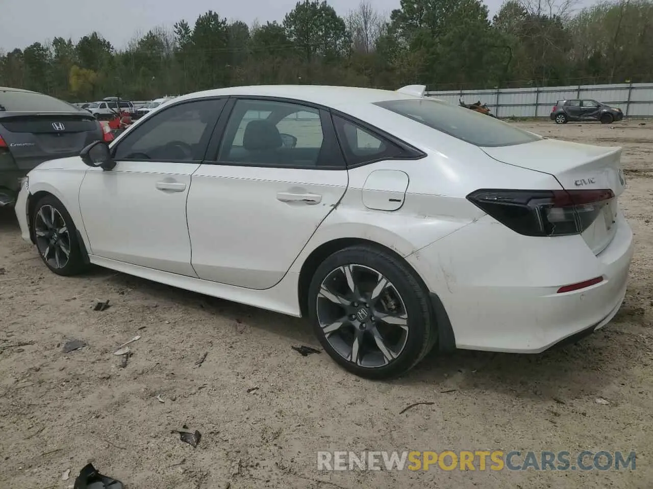 2 Photograph of a damaged car 2HGFE4F81SH303482 HONDA CIVIC 2025