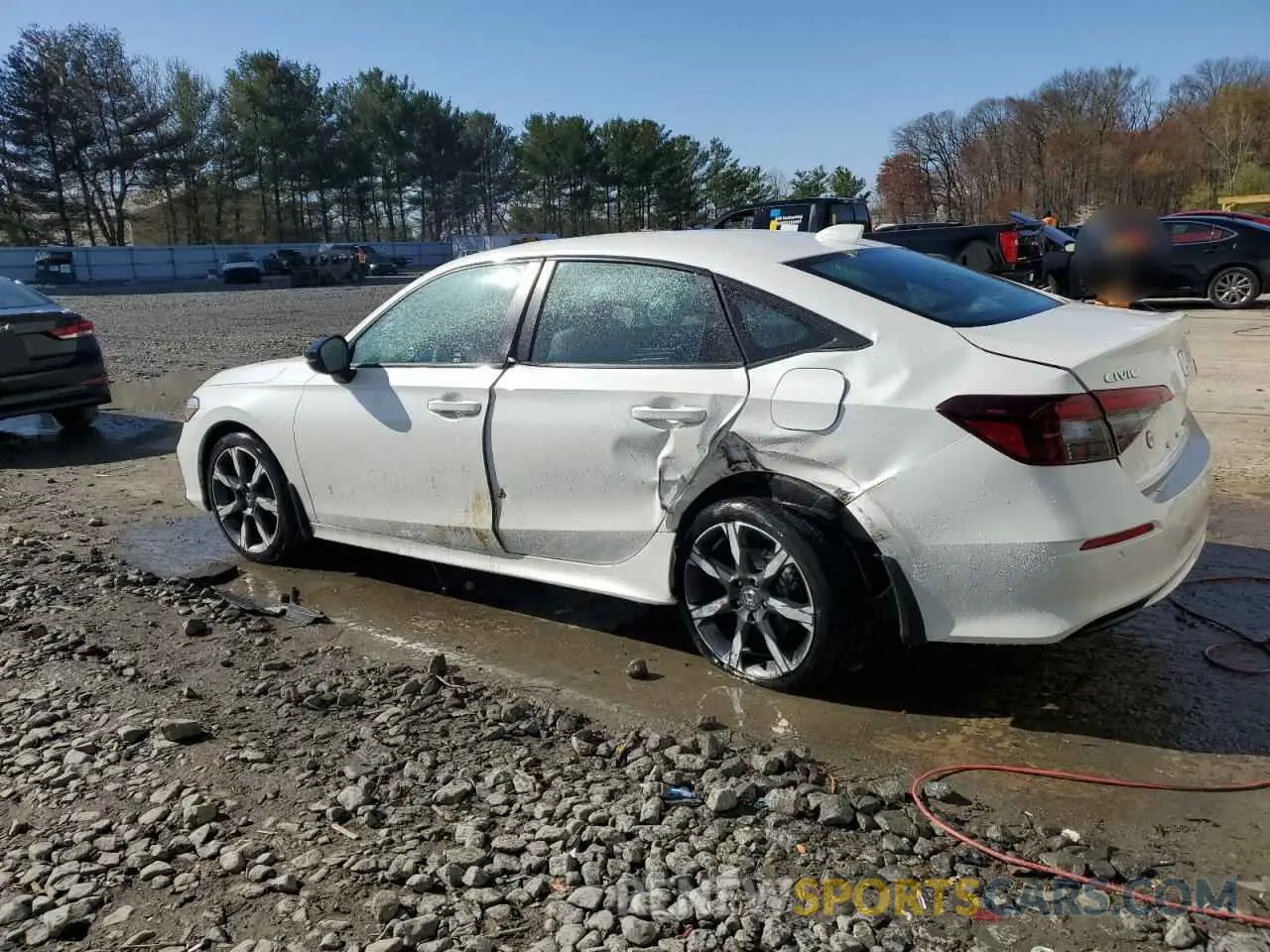 2 Photograph of a damaged car 2HGFE4F81SH305250 HONDA CIVIC 2025