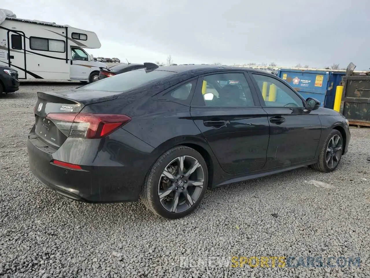 3 Photograph of a damaged car 2HGFE4F81SH310514 HONDA CIVIC 2025