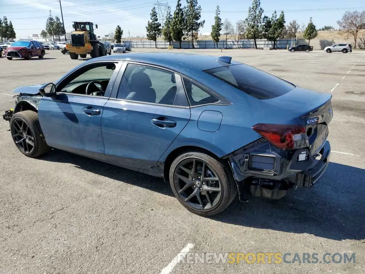 2 Photograph of a damaged car 2HGFE4F81SH311257 HONDA CIVIC 2025