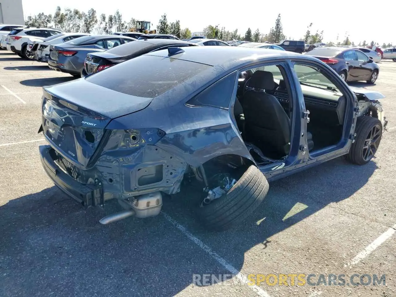 3 Photograph of a damaged car 2HGFE4F81SH311257 HONDA CIVIC 2025