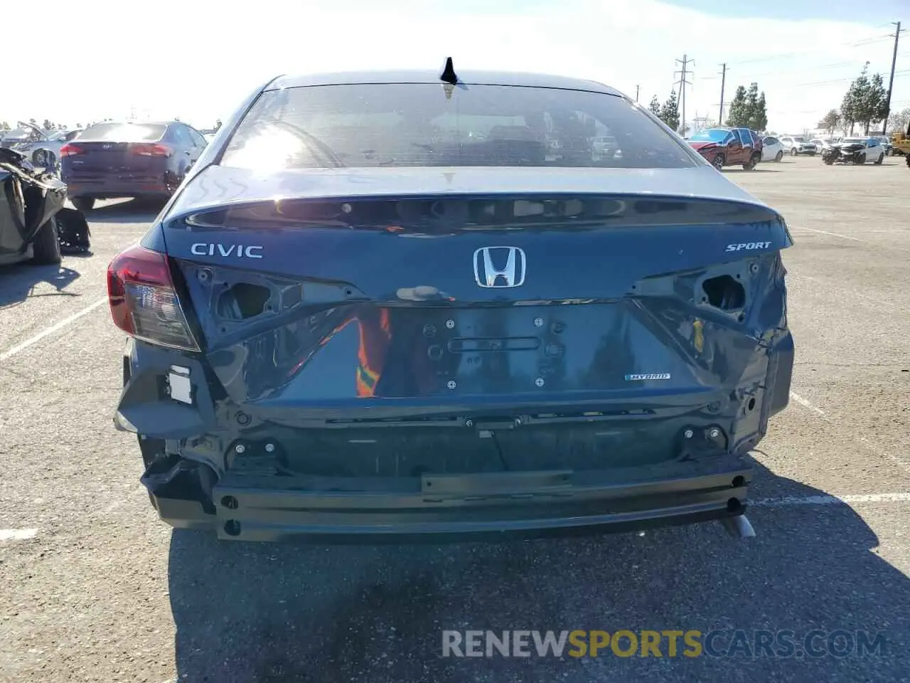 6 Photograph of a damaged car 2HGFE4F81SH311257 HONDA CIVIC 2025
