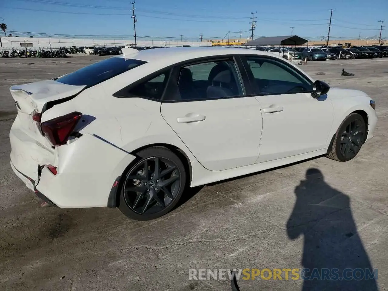 3 Photograph of a damaged car 2HGFE4F81SH315325 HONDA CIVIC 2025