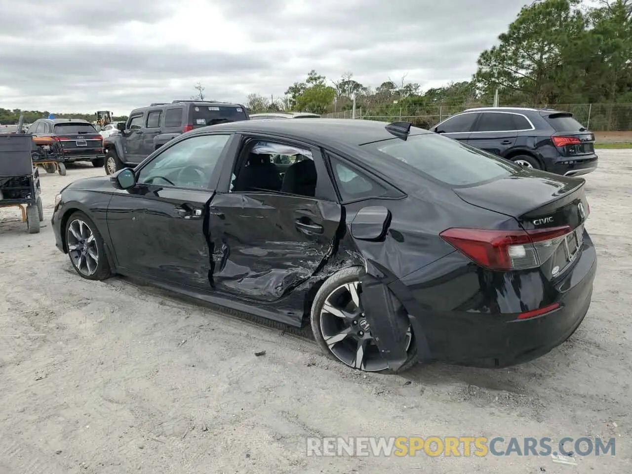 2 Photograph of a damaged car 2HGFE4F81SH320914 HONDA CIVIC 2025