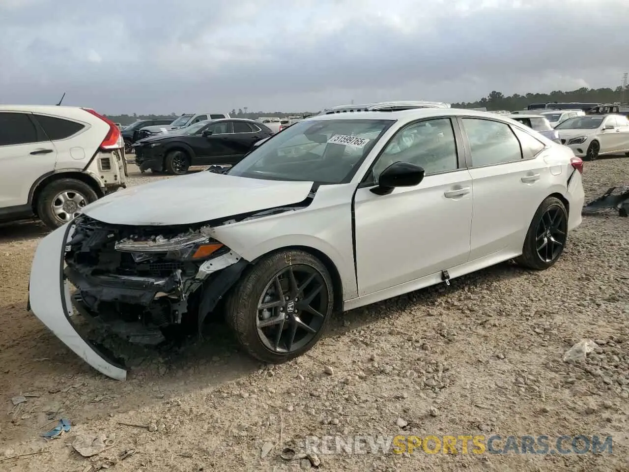 1 Photograph of a damaged car 2HGFE4F81SH328267 HONDA CIVIC 2025