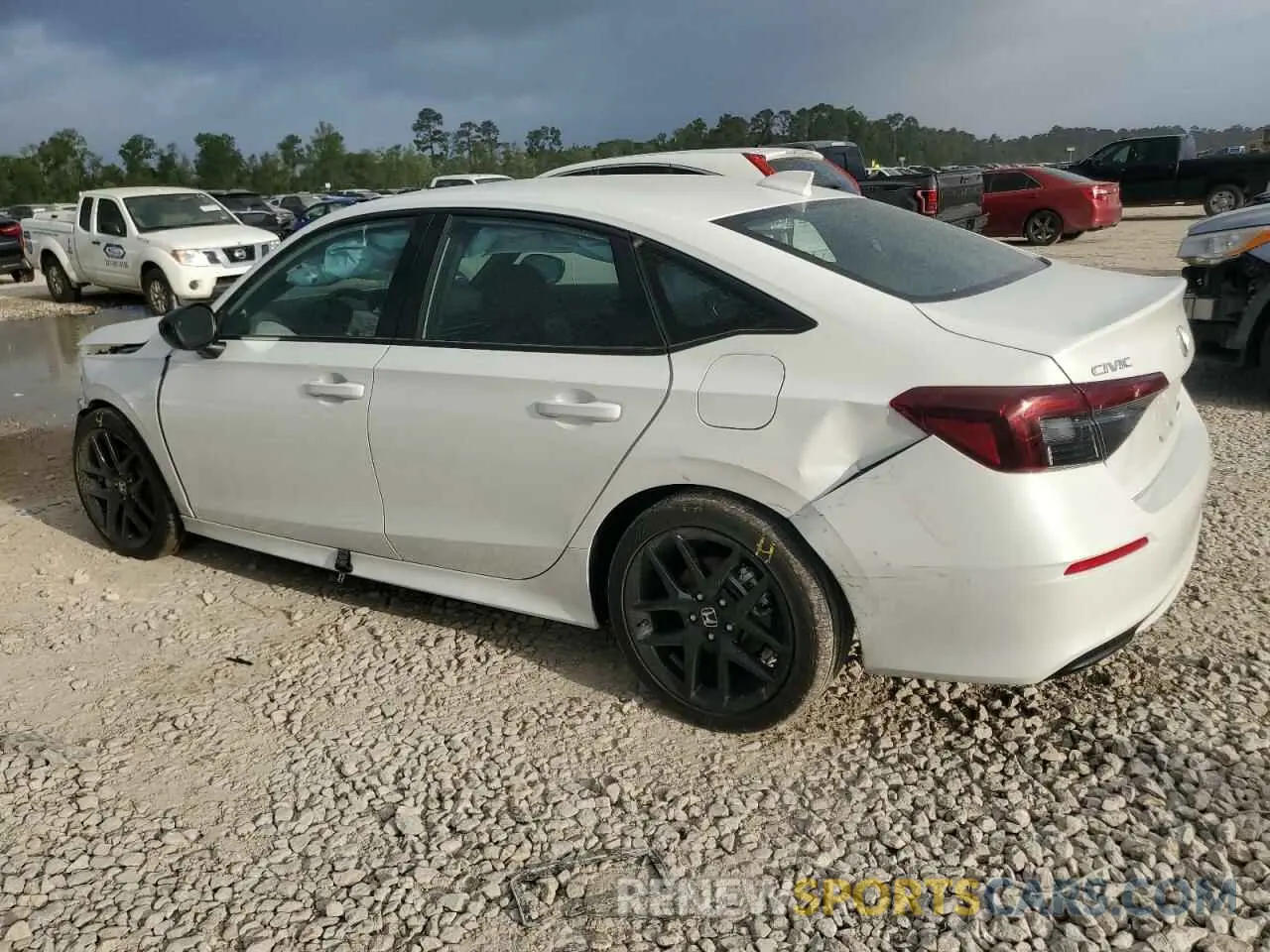 2 Photograph of a damaged car 2HGFE4F81SH328267 HONDA CIVIC 2025
