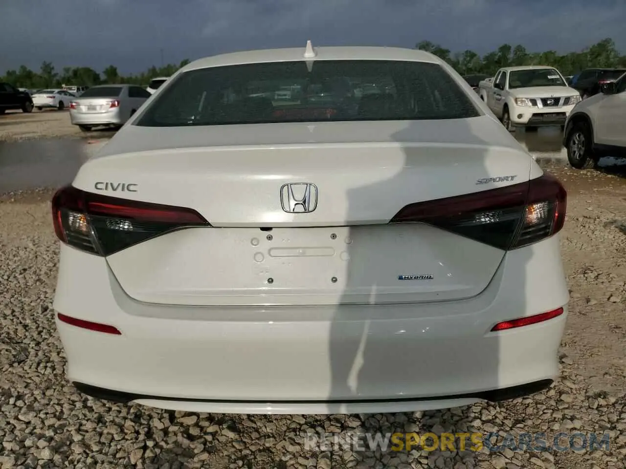 6 Photograph of a damaged car 2HGFE4F81SH328267 HONDA CIVIC 2025