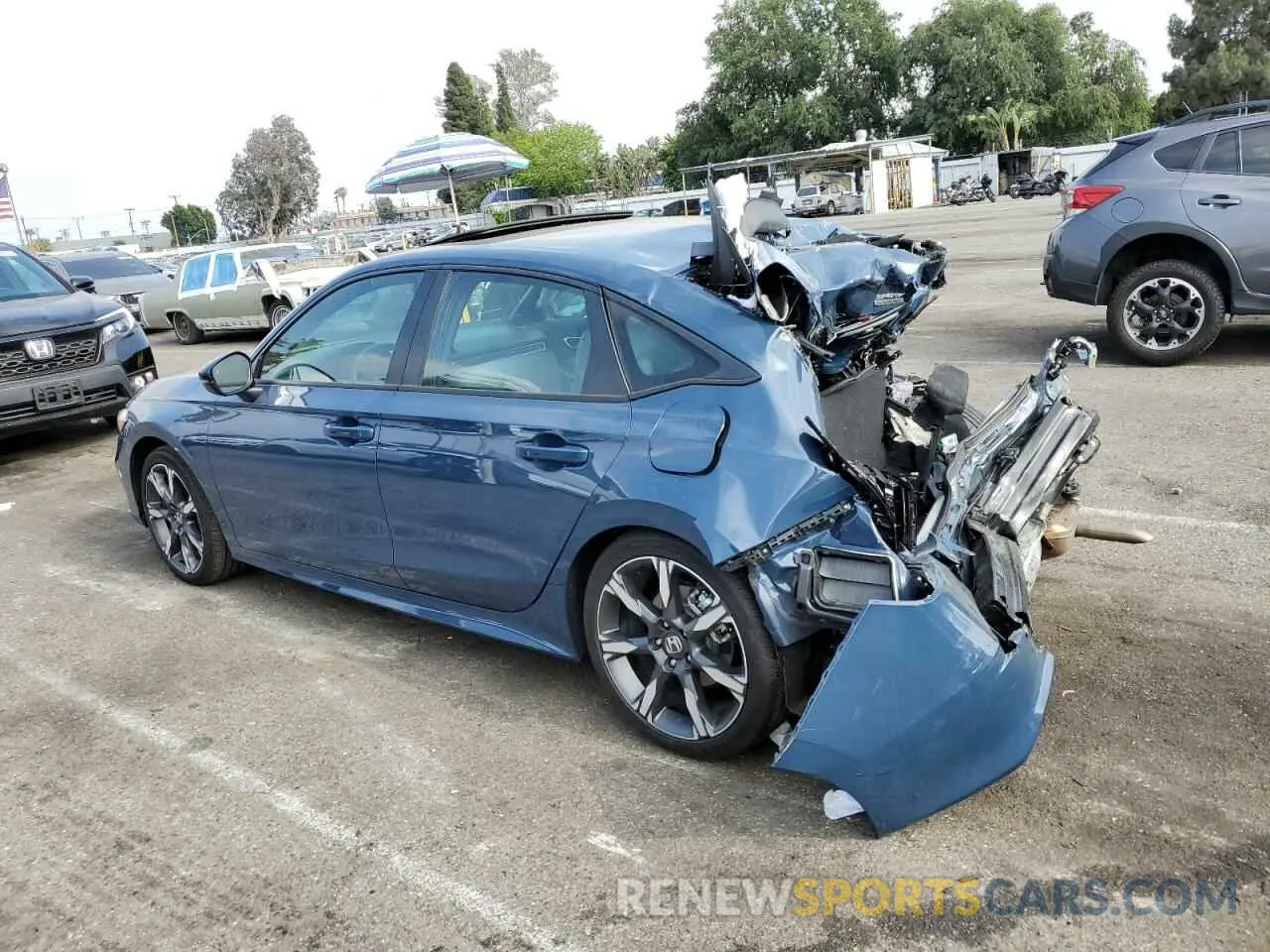 2 Photograph of a damaged car 2HGFE4F81SH330990 HONDA CIVIC 2025